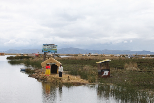 Titicaca  plovoucí ostrovy2