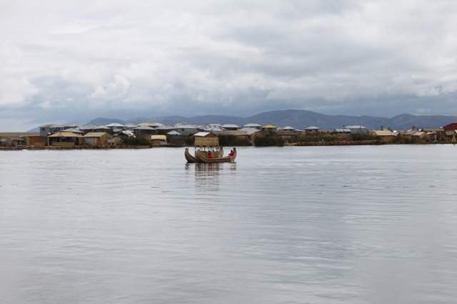 Titicaca  plovoucí ostrovy6